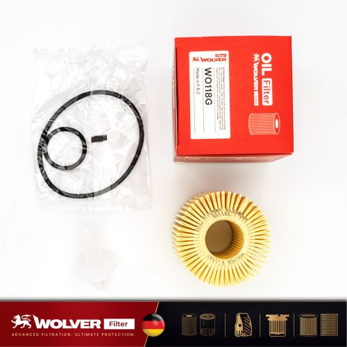 Lọc Nhớt Động Cơ: Wolver WO118G